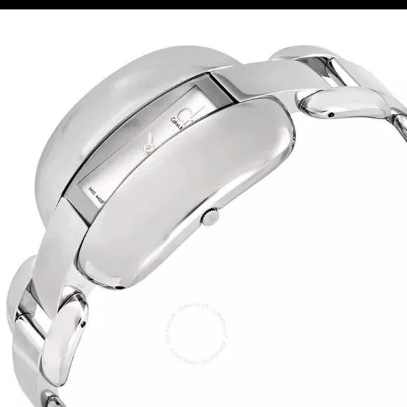 Calvin Klein Treasure Stainless Steel Bracelet Silver Dial Quartz Womens Watch - Picture 2 of 9